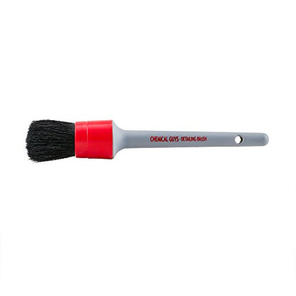Chemical Guys All in the Details Exterior Detailing Brushes - 3-Piece Soft Scratch-Free Brushes for Wheels, Bumpers, Grilles, Badging & Tight Exterior Gaps on Cars, Trucks, SUVs & More - style: Exterior Brushes