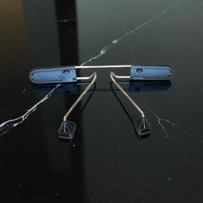 Car Headrest Coat Hanger, Universal Vehicle Back Seat Clothes Hook, Chrome Stainless Steel, Garment Holder for Auto Interior