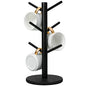 MyLifeUNIT Mug Holder Tree, Coffee Cup Holder with 6 Hooks (Black) | MyLifeUNIT - color: Black