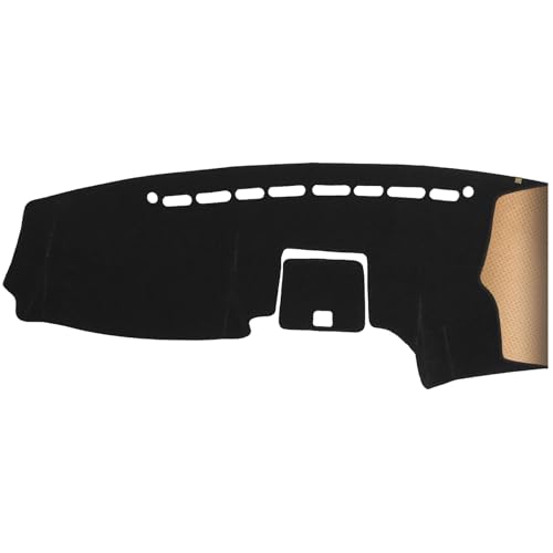 Dash Cover, Anti-Glare, Sun Protection, Dustproof, UV-Proof, Dashboard Covers, Interior Car Accessorie Fit for 2007-2012 Hy-undai Santa Fe, Black - color: Black, size: Fit for 2007-2012 Hy-undai Santa Fe