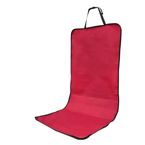 Pet Car Cover - Waterproof Seat Pad, Non Slip Cushion Protector, Soft Sturdy Easy Install, Interactive Keeps Seats Clean, Excellent Pet Travel Gear, Family Road Trip Sedan Truck 41.73x19.29 Inches - color: Red