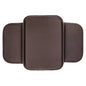 Car Armrest Box Mat, Car Center Console Cover, Arm Rest Cover for Car, Car Console Covers, Wear-Resistant and Durable, Soft and Comfortable, Suitable for Most Cars (Brown) - color: Brown