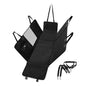 Dog Car Seat Cover for Back Seat, 4-in-1 Dog Hammock for Car, Waterproof 600D Pet Seat Cover Backseat Protector with Mesh Window, Nonslip Dog Back Seat Cover for Cars, SUVs & Trucks