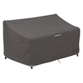 Classic Accessories 55-424-045101-EC Ravenna Water-Resistant 88 Inch Deep Seated Patio Loveseat Cover,Taupe,Large, Patio Furniture Covers - size: 88 Inch
