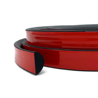 Solid Rubber Weather Stripping, Self-Adhesive EPDM Rubber Seal Strip Gasket for Automotive, RV Slide Out Seal, Marine, Garage Doors/Window and More - 0.75” Width, 0.375” Height - 20FT - size: (3/4In ; 3/8In) 20Ft