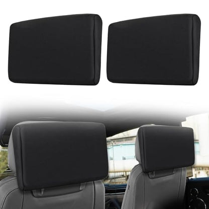 2 Pack Neoprene Protective Padded Cover for Rear Seat Screen for 2021–2025 2026 Cadillac Escalade/GMC Yukon/Chevy Tahoe/Suburban Rear Seat Screen Protectors 1.5mm Neoprene Dust& Impact Shield