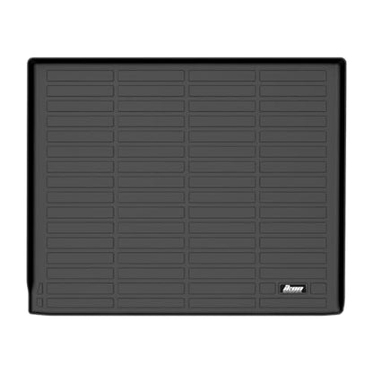 IKON MOTORSPORTS TPE Cargo Trunk Liner, Compatible with 2022-2025 GMC Hummer EV Pickup & SUV, Custom Fit All Weather Protection Heavy Duty Rear Trunk Tray Cargo Mats Protector, Black