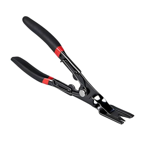 Panel Clip Pliers - Automotive Door Panel Upholstery Trim Clip Removal Tool Plier, Interior Clip Fastener Rivet Push Pin Panel Pliers, Car Vehicle Dashboard Clip Remover Plier Repair Tool