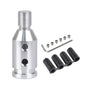Universal Gear Shift Knob Adapter 12x1.25,Aluminum Alloy Shifter Knob Adapter,Gear Shift Adapter for Non-Threaded Manual Shifters M12x1.25(Silver) - color: M12x1.25(Silver)