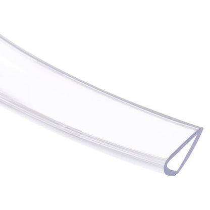 uxcell Clear Edge Trim, 9.8Ft Silicone U Channel Edge Protector, Edges Guards Fits 25/32"-13/16" for Car Doors Sheet Metal Parts (1" W x 9/16" H) - size: 9.8Ft x 1" x 9/16", Fits 25/32"-13/16"