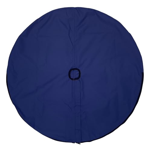 SavvyCraft Waterproof Boat Steering Wheel Covers, Heavy Duty Solution-Dyed 600D Fade-Resistant UV Protection Sailboat Yacht Marine Steering Wheel Protector Case, Vecro and Zipper Closure Navy 36" - color: Navy, size: 36" Wheel Diameter
