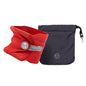 Trtl Pillow - Scientifically Proven, Super Soft Neck Support Travel Pillow for Airplanes - Lightweight and Machine Washable - Ergonomic Design for Traveling on Flights, Cars, and Trains - Red - color: Red