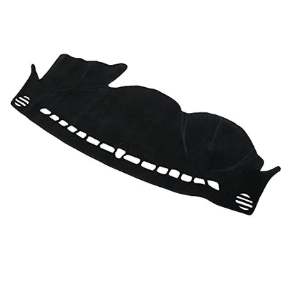 X AUTOHAUX Car Dashboard Cover for Hyundai Sonata 2011 2012 2013 2014 Nonslip Dash Carpet Dash Guard - color: Black