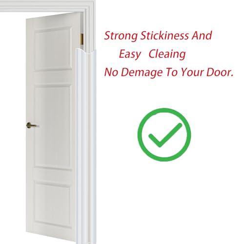 Door Pinch Guard Baby Proofing, Door Hinge Cover, Door Protector for Kids Finger Safety, Door Finger Pinch Guards Heavy Duty, Door jam Shield,JuneSisters 2