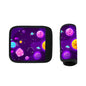 Kid's Seat Belt Cover Pad,Soft Shoulder Seatbelt Covers for Kid,Cute Toddler Seat Cushion (Fine Planet) - color: Fine Planet