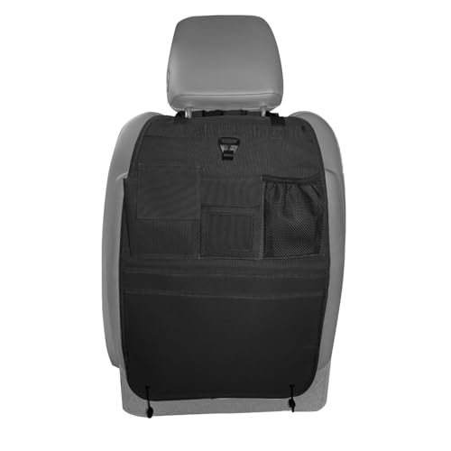Back Seat Car Organizer with Car Storage Bags, Universal Car Organizers and Storage Truck Organizer(Black) - color: black