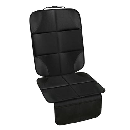 PandaEar 2 Pack Car Seat Protector for Child, Baby Waterproof Car Seat Cover with Non-Slip Insert, 600D Fabric CarSeat Mat with Thickest Padding & Mesh Pockets