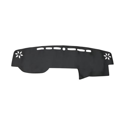 Leather Dashboard Cover for Toyota 4Runner 2010-2024 Dashboard Mat Anti-Slip Sun UV Heat Shield Protection Black 1 Pcs