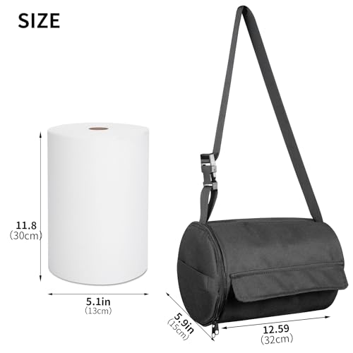 Hanging Camping Toilet Paper Holder - Waterproof Paper Towel Holder Organizer - Portable Roll Paper Reusable Storage Bag