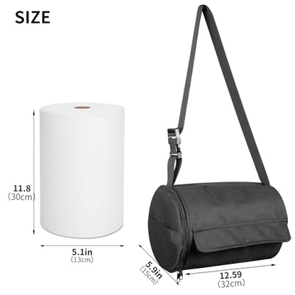 Hanging Camping Toilet Paper Holder - Waterproof Paper Towel Holder Organizer - Portable Roll Paper Reusable Storage Bag