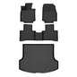 All Weather Car Floor Mats & Cargo Liner for 2023 2024 2025 2026 RX /RX350 /RX350h /RX500h (NOT for RX450h+ PHEV) Custom Fit Full Set Accessories - Black - style: 3) For RX 2023-2026 Set