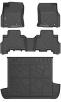 KARPAL Floor Mats Fit for Toyota 4Runner 2013-2024 (NOT for 2025) (Only Fit 5-Seat W/o Sliding Cargo Tray), Custom Fit All Weather TPE Floor Liners, 1st & 2nd Row & Cargo Liner, 4Runner Accessories - style: 2013-2024 | For Toyota 4Runner | 1st & 2nd Row &