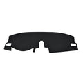 Fit for Civic Leather Dash Cover for 2022-2025 2026 Honda Civic Dashboard Cover Mat for Civic Accessories Non-Slip Protector (Black Stitching)