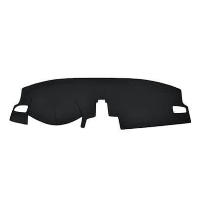 Fit for Civic Leather Dash Cover for 2022-2025 2026 Honda Civic Dashboard Cover Mat for Civic Accessories Non-Slip Protector (Black Stitching)