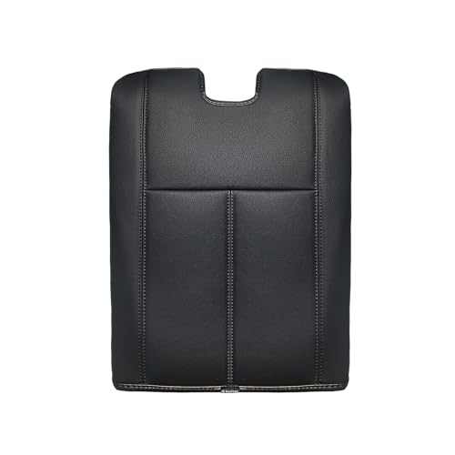 Center Console Armrest Cover Fit for Chevy Silverado/Tahoe & GMC Sierra/Yukon 2007-2013 Accessories, Comfort Armrest Pad Console Lid Cushion Vegan Leather Regular Thick(Jump Seat ONLY) - size: 1) 07-13 |Slv&Tahoe&Sra&Yukon| Jump Seat, Regular