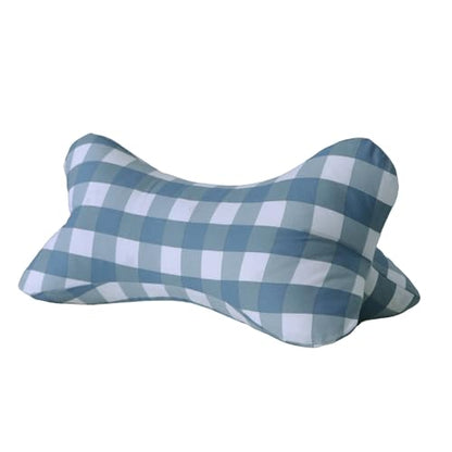 Neck & Cervical Pillows Dog Bone Shaped Travel Neck Pillows With Washable Removable Cover For Car Bus Truck Driving Comfort Head Rest Support Bone Pillows For Neck Chiropractic Pillow ( Size : E ) - size: E