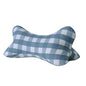 Neck & Cervical Pillows Dog Bone Shaped Travel Neck Pillows With Washable Removable Cover For Car Bus Truck Driving Comfort Head Rest Support Bone Pillows For Neck Chiropractic Pillow ( Size : E ) - size: E