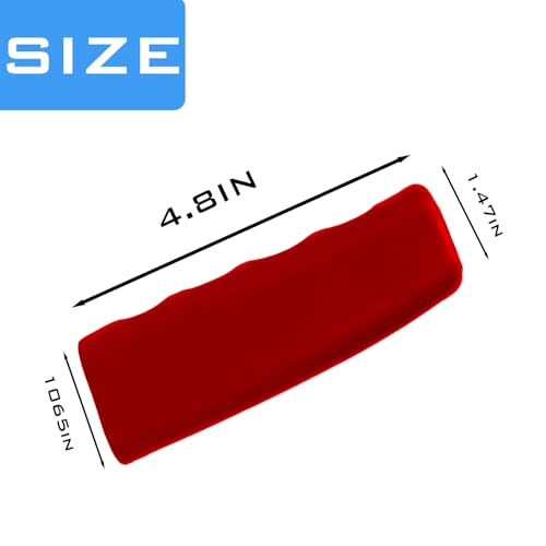 1 Pcs Car Handbrake Cover, Car Silicone Handle Sleeve, Brake Grip Sleeve Protector, Car Handbrake Protector, Suitable For Most Vehicle - color: Red