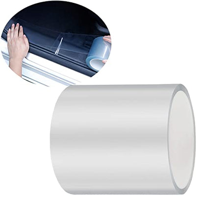ToLanbbt Car Door Edge Guard Invisible Automotive Door Sill Guard Protectors Anti-Scratch Adhesive Tape Waterproof Strips for Car Door Edge Protection (33Ft x 3.94”, Transparent) - size: 33Ft x 3.94”