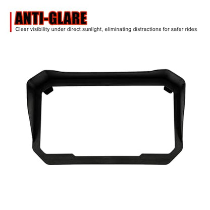 Dashboard Guard Protector Instrument Speedometer Sun Visor Glare Shield Protection Cover Compatible with CFMOTO Ibex 450 2025,CFMOTO Ibex 450 Accessories,CFMOTO 450MT Accessories