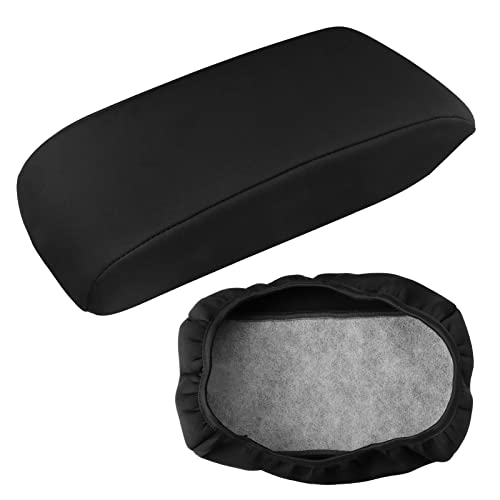 INTGET Car Center Console Armrest Cover for Subaru Outback/Legacy Accessories 2015 2016 2017 2018 2019 Leather Middle Console Arm Rest Box Lid Seat Cover Protector Cushion Saver (Black Neoprene) - color: Black Neoprene
