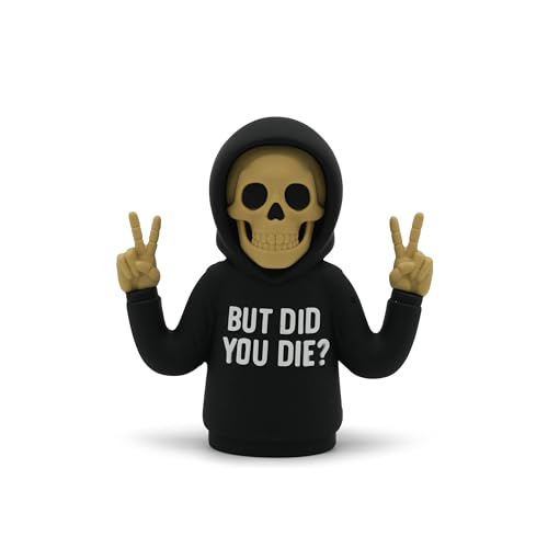 Miniature Desk Figurine – Cute & Quirky Office Decor for Desk, Shelf, or Workspace – Fun Tiny Collectible Statue for Adults, Coworkers, or Home Office Gift-But Did You Die - style: But Did You Die