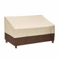 2-Seater Patio Sofa Cover, 100% Waterproof for Outdoor Loveseat Covers, 600D Oxford Fabric Heavy Duty Lawn Patio Furniture Covers 60"W x 40"D x 33"H
