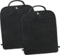 Munchkin® Back Seat Cover for Kids, Deluxe Kick Mats™ Car Seat Protector, Black, 2 Pack