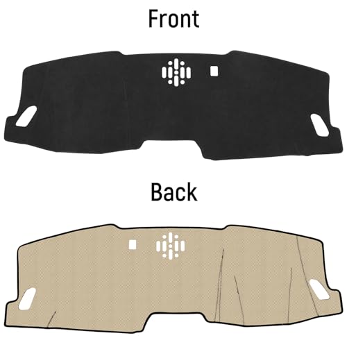 Dash Cover for Honda Pilot 2026 2025 2024 2023 (Without HUD) Accessories Flannel Dashboard Cover Dash Mat Center Console Cover Sunshield Protector Pad - size: for Honda 2023-2026 Pilot