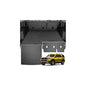 KUST Trunk Cargo Mat for Honda Passport 2026, Rear Trunk Liner with Seat Back Protector for Passport Accessories TPE Rubber High Edge - style: Passport 2026 │ Trunk + Backrest Mat