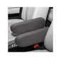 KVAEY 2 PCS Car Front Seat Armrest Covers, Elastic Fabric Stretch Car Seat Armrest Protectors, Soft Front Seat Armrest Cover Replacement, Universal Vehicle Accessories for Cars (Gray) - color: Gray
