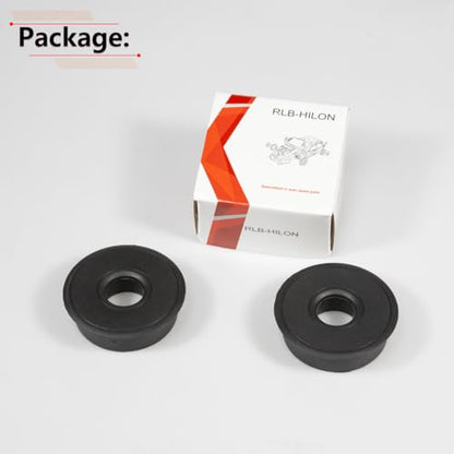 2PCS Center Console Cup Holder Insert Mat, Diameter at 3.11 inch, Height at 0.9 inch, for Deep Cup Holders Smaller Drink Shorter Cups and More