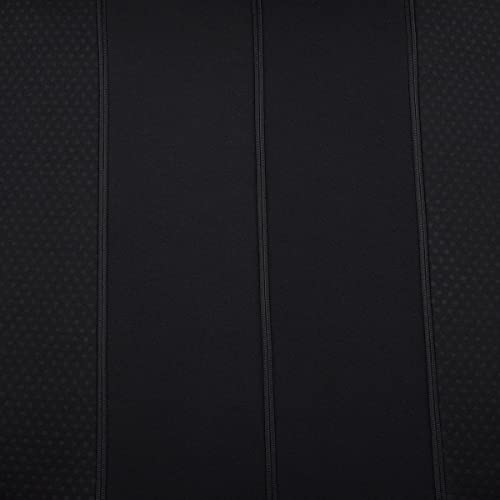 Flying Banner Car Seat Covers Front Seats Rear Bench Polyester car seat Protectors Easy installations Rear Bench Split Classic Man Lady Truck - color: Full set neoprene Solid Black