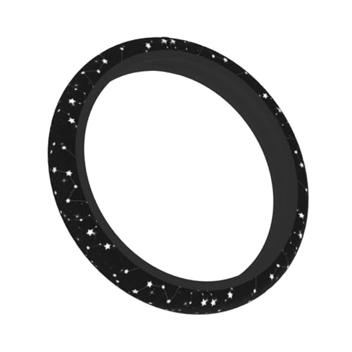 Constellation Stars Galaxy Steering Wheel Covers Non Slip Neoprene Steering Wheel Protector Cover Universal 15 Inch for Men Women Car Truck - color: Constellation Stars Galaxy