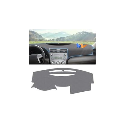 Autorder Gray Dashboard Cover Mat for Toyota Camry 2007-2011 Accessories Dash Cover Upgrade Polyester Dash Mat Sunshade Glare UV Rays Protector - size: Gray 2007-2011 Toyota Camry