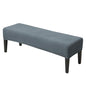 Dining Bench Cover, Stretch Washable Long Bench Seat Covers Jacaquard Rectangle Dining Table Bench Slipover for Dining Room, Bedroom, Living Room, Kitchen (Dark Gray)