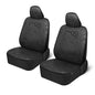 Carbella Hello Kitty Car Seat Covers - Cute Front Seat Covers, PU Leather Seat Covers for Cars, SUV, Van, Trucks, Hello Kitty Car Accessories 2pc Black - color: Seat Covers Leather-Black, style: Hello Kitty