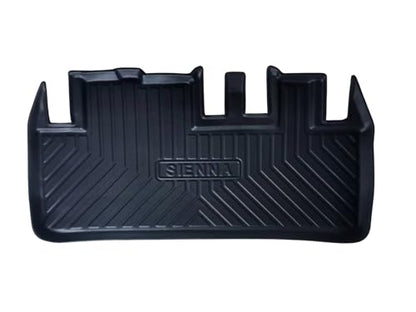 Cargo Liners Fits Toyota Sienna 2011-2020 Rear Trunk Floor Mats 3D Boot Tray All-Weather TPE Black - size: Sienna 2011-2020