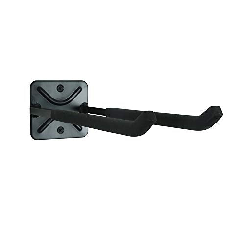 Heavy Duty Garage Tires Hooks Wall Mounted Hanger Tool Organizer Rack Hardware Steel Metal Multi-Tools Storage Utility Hooks with Screws and Anchors(4, Black)