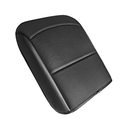 Center Console Armrest Cover Fit for Ford F150 2021-2025 2026 Accessories, Comfort Armrest Pad Console Lid Cushion Vegan Leather Regular Thick(Bucket Seat ONLY) - size: 2) 21-25 |F150| Bucket Seat, Regular